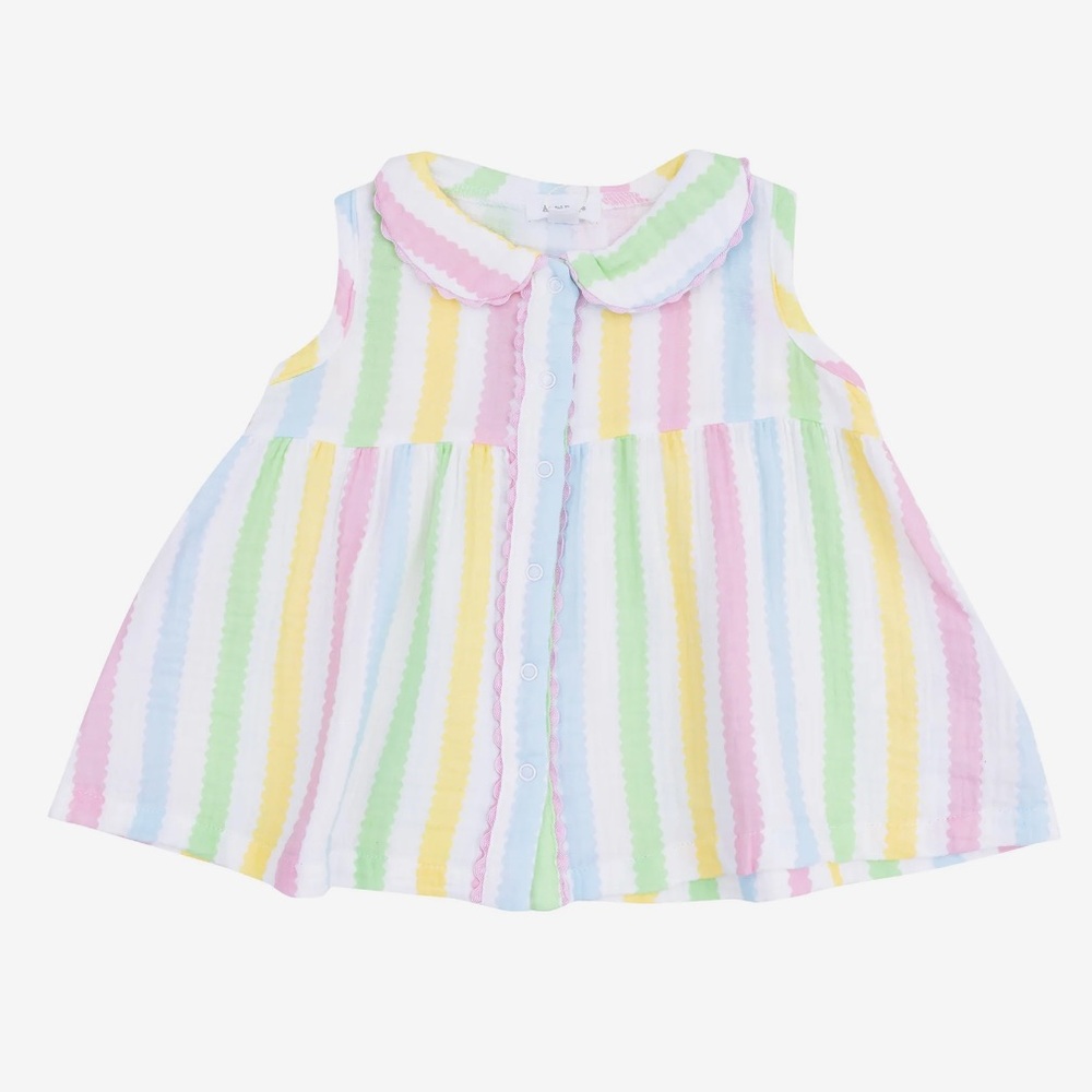 Classic and Charming: The Jill Peter Pan Button Front Dress